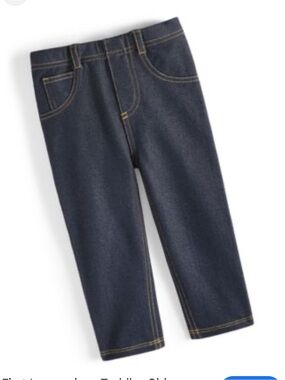First Impressions Girl’s Denim Jeggings Blue